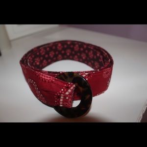 2 for $10 - Vera Bradley Belt in Mesa Red EUC